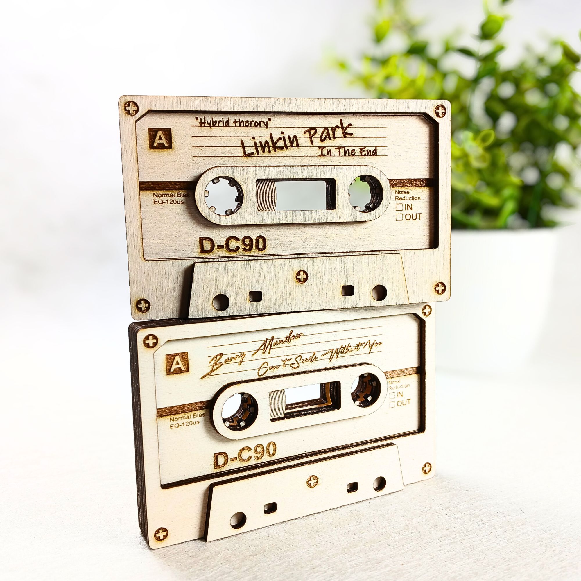 Cassette souvenir personnalisée