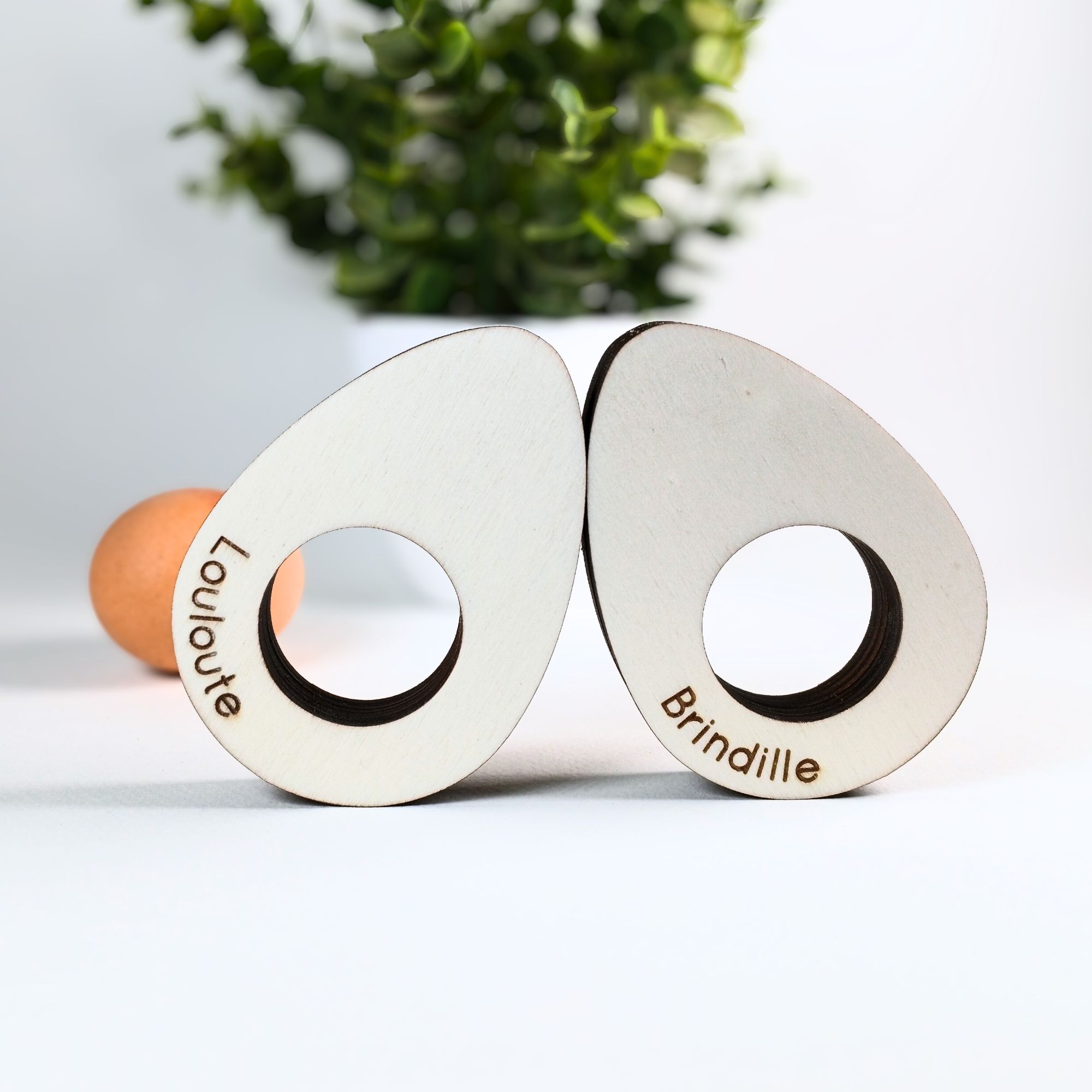 Coquetiers en bois